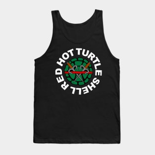 Red Hot Turtle Shell Tank Top